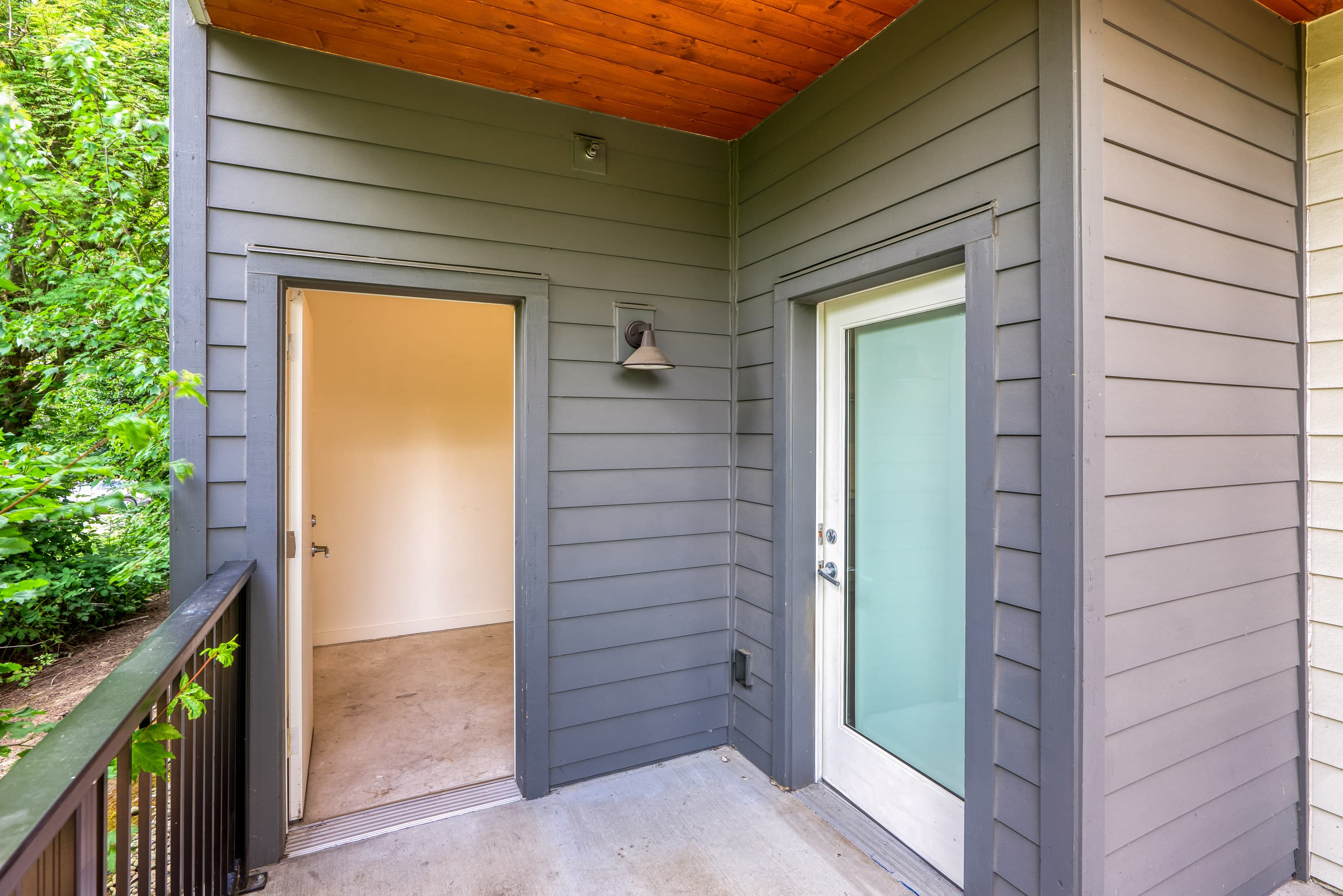 Patio with Storage Room