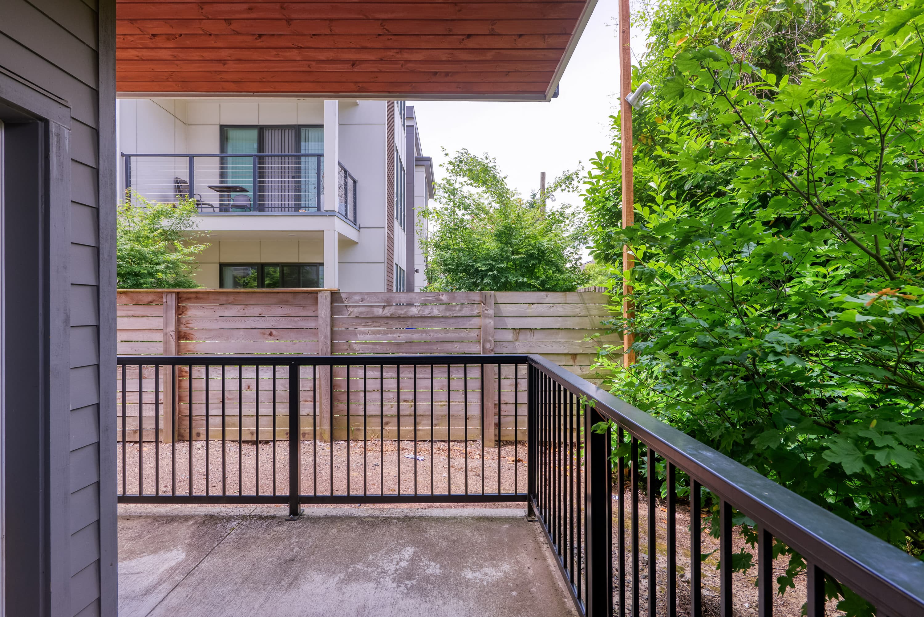 Fenced Private Patio